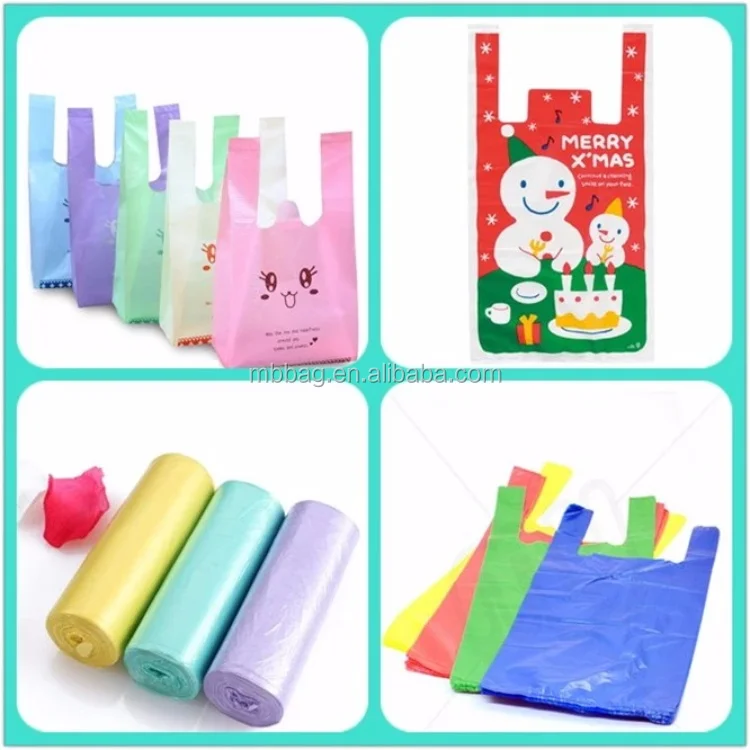 Оптовая торговля напечатанная на заказ экологически чистая компостируемая футболка на основе кукурузного крахмала упаковка для покупок Pla биоразлагаемый полиэтиленовый пакет