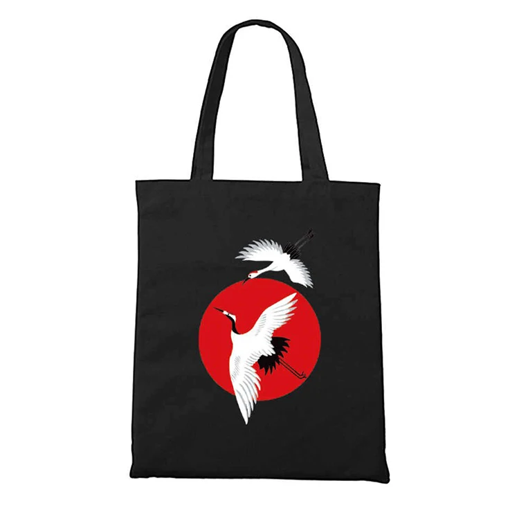 Напечатанный на заказ японский, Япония, Таиланд, Малайзия, Индонезия, Вьетнам, Корея, корейский, международный стиль, название города, тканевая холщовая большая сумка