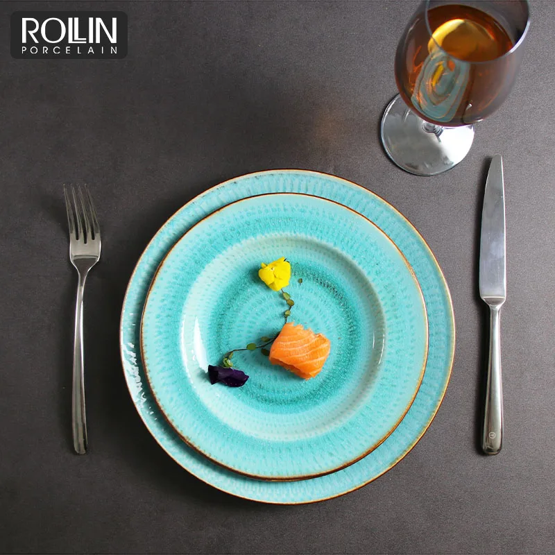 Производитель товаров для отелей в Чаочжоу, фарфоровые тарелки и обеденные тарелки