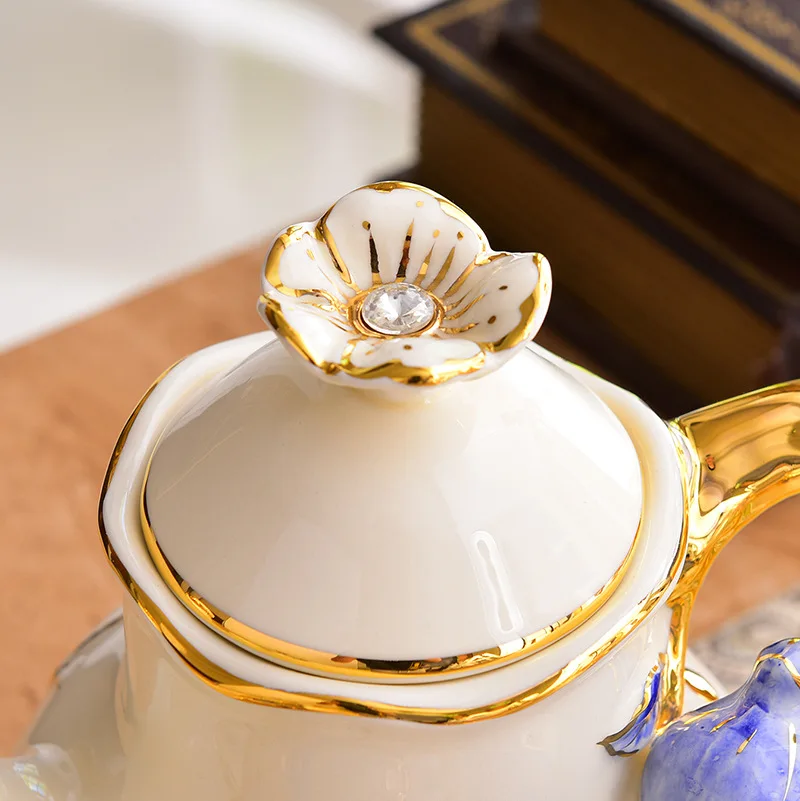 Hot Nordic Luxury Ceramic Coffee & Tea Sets Ceramic Drinkware Set of Table Decoration Home