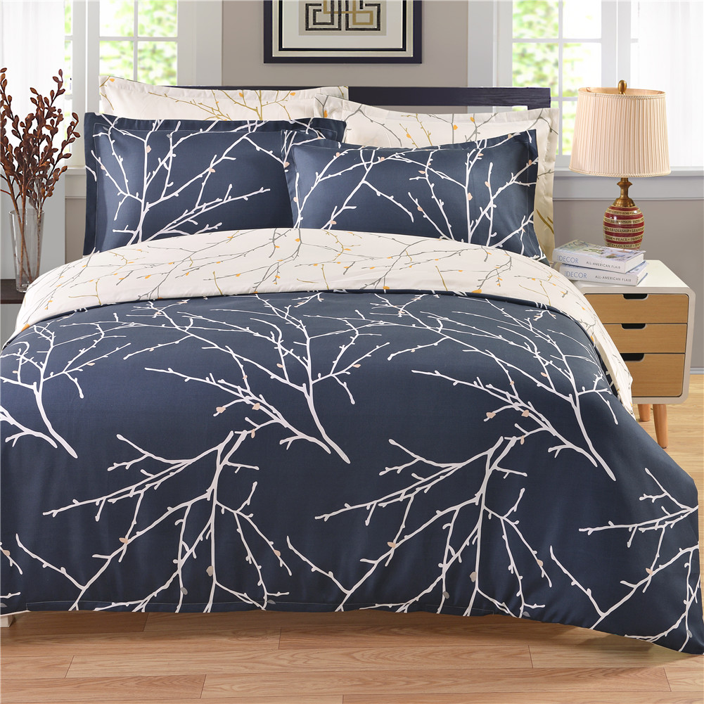 Лидер продаж, комплект постельного белья из полиэстера с принтом, 3D дизайнерская простыня, пододеяльник, белье на AliExpress