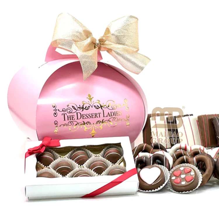 Пользовательские кондитерские хлебные сладкие коробки для шоколадных конфет, десертная пекарня, мини-люкс, бумажная упаковочная коробка для кексов, складная подарочная коробка для торта