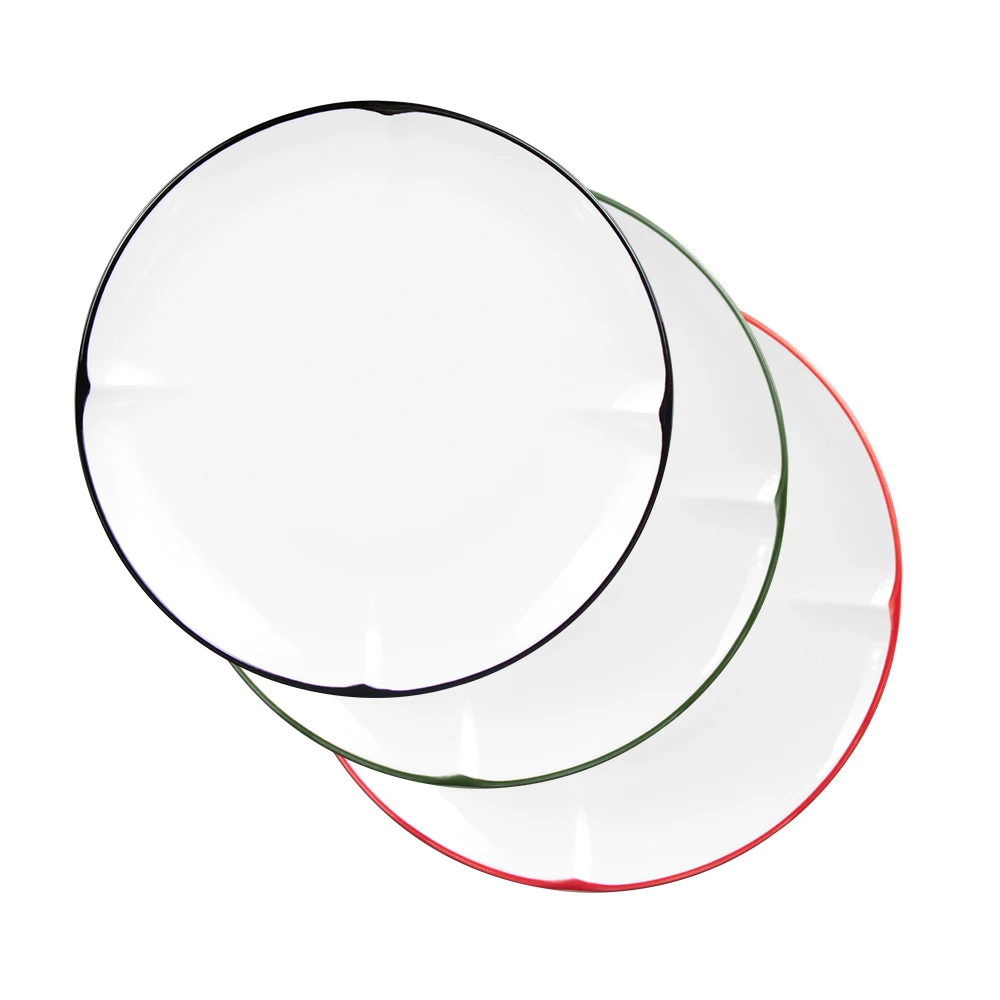 Оптовая продажа фарфоровой тарелки, керамические тарелки, современная посуда для вечеринок для ресторанов