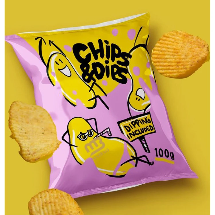 50 г 100 г 250 г 500 г 1 кг термосвариваемый упаковочный пакет для закусок, изготовленный на заказ пакет из алюминиевой фольги для картофельных чипсов, влагостойкий герметичный пакет для печенья