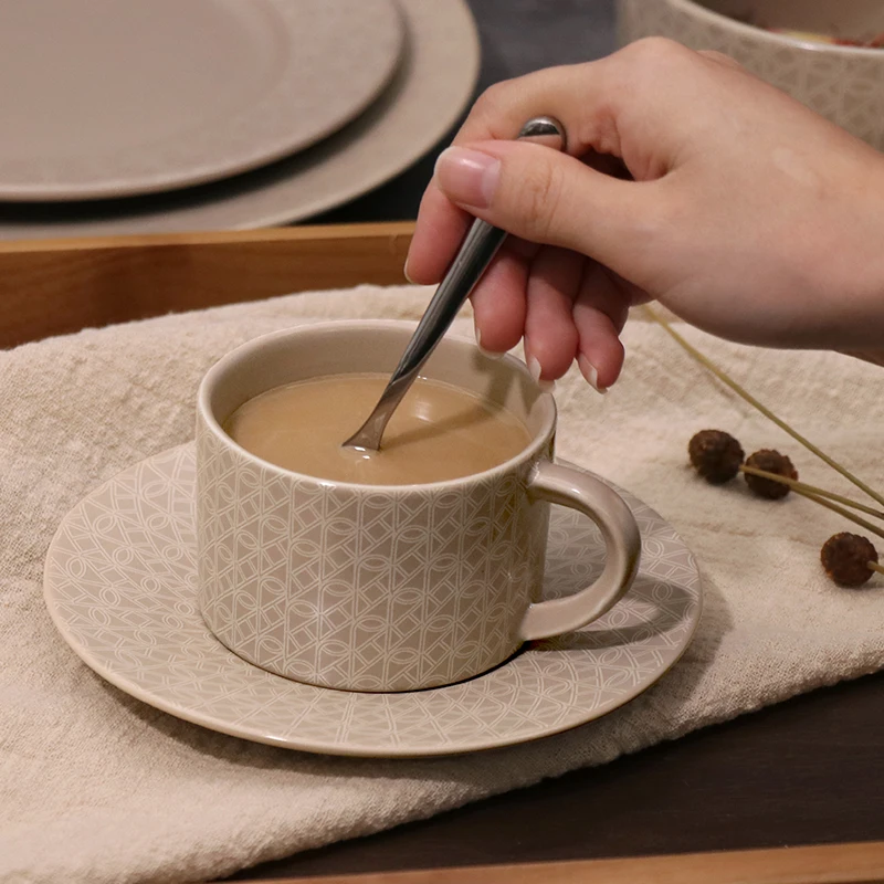 Набор изысканных китайских тарелок, современная японская фарфоровая посуда, плоская обеденная тарелка, миски, набор для ресторана, отеля