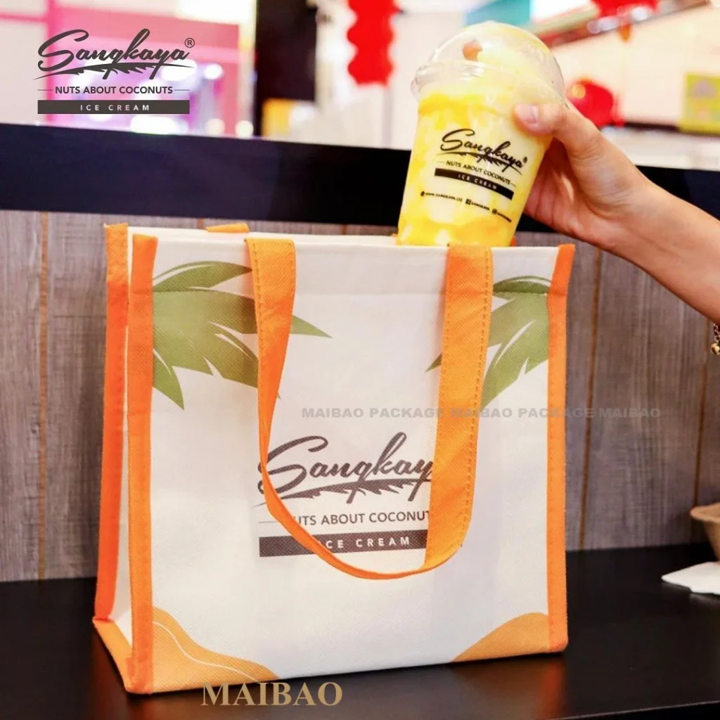 Еда на вынос, напитки, водостойкая изолированная сумка-холодильник, сумка-холодильник для торта Boba, сумки-холодильники для мороженого, многоразовая нетканая термосумка