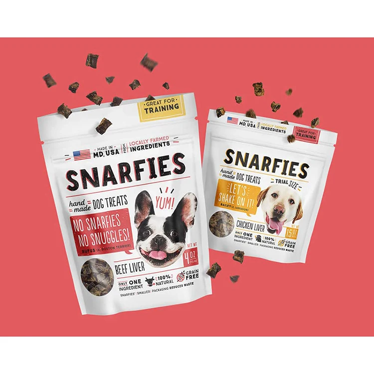 Напечатанная на заказ герметичная упаковка для корма для домашних животных, 3 кг, 12 кг, стоячая майларовая сумка, одноразовая биоразлагаемая пластиковая сумка для упаковки корма для собак и собак