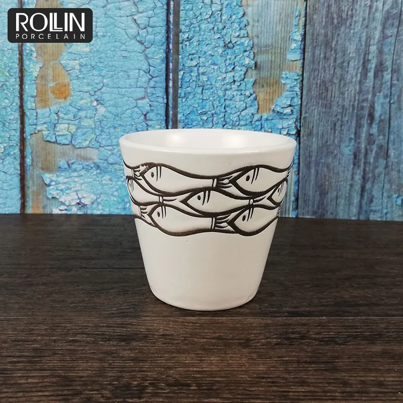 Белый фарфоровый обеденный сервиз, цветная посуда для дома и ресторана