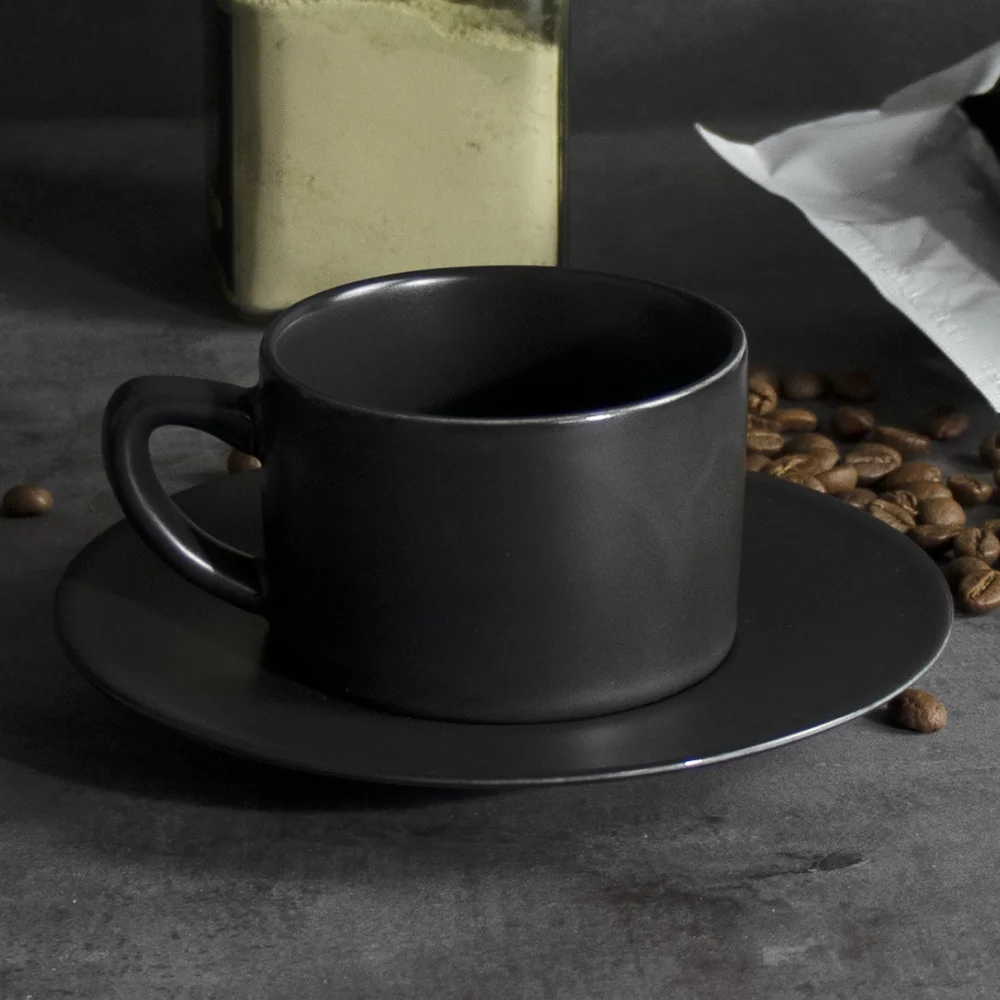 Керамическая посуда для ресторанов и отелей, керамическая посуда, кружка, кофейная чашка, блюдце 185 мл