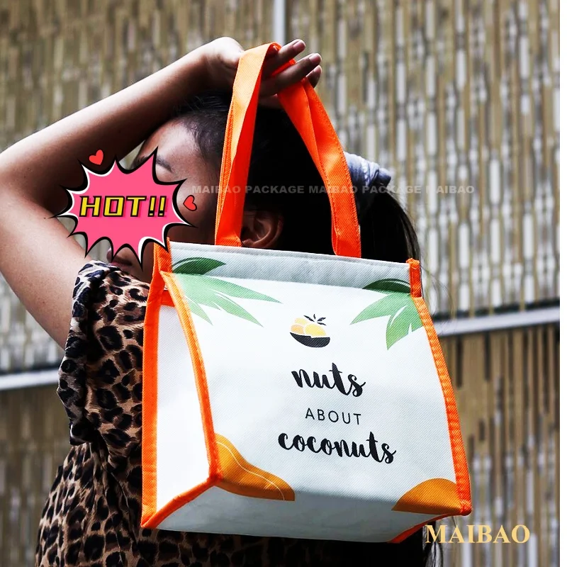 2025 изолированные нетканые пакеты-холодильники для мороженого Холодная коробка с вакуумной изоляцией для хранения и транспортировки мороженого и напитков