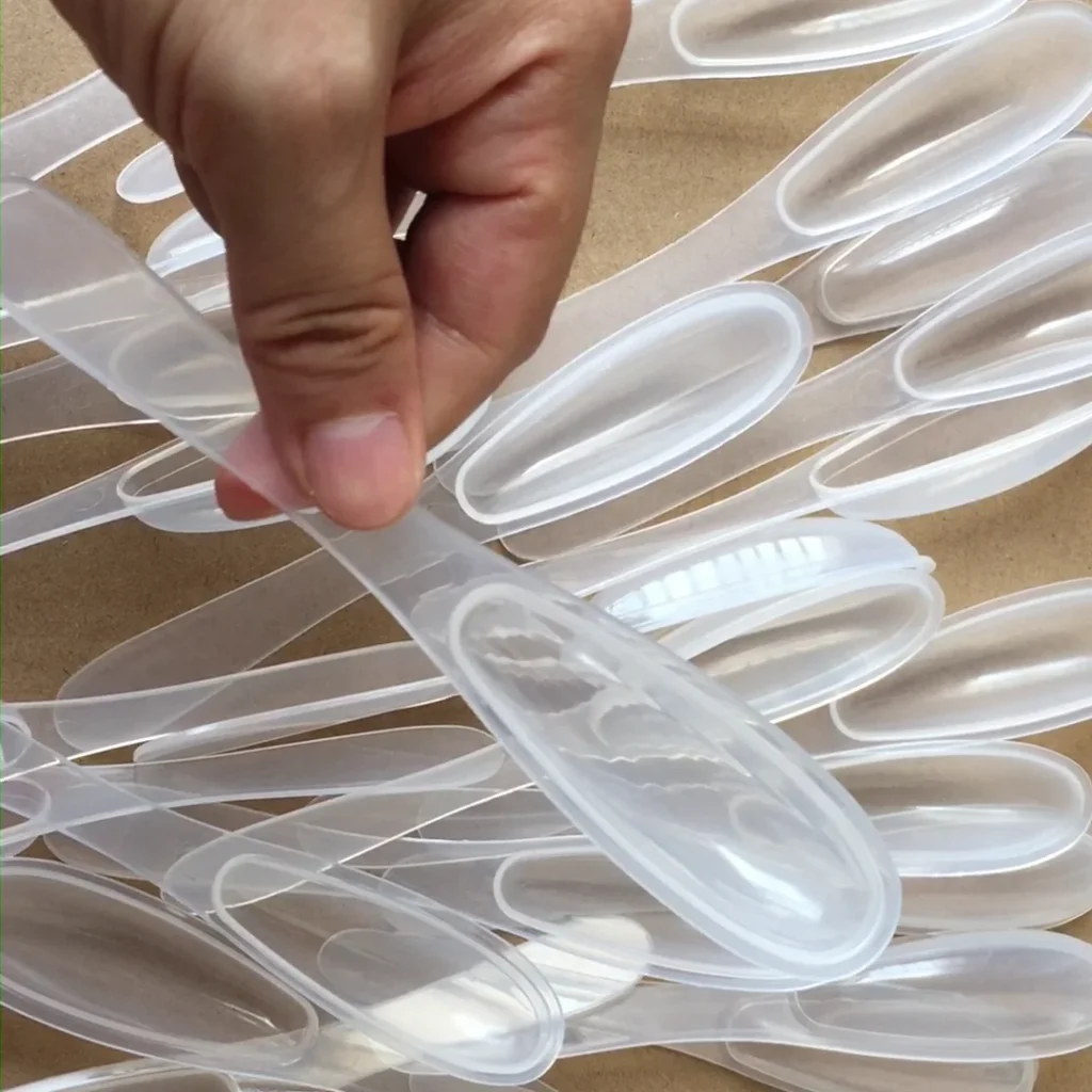 Ложка для меда, горячая продажа, 7 г, одноразовая фольгированная упаковка, пластиковая оптовая продажа