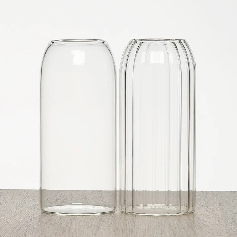 Боросиликатные прозрачные стеклянные банки, заводские бутылки и банки для хранения, контейнер для хранения продуктов питания с герметичной бамбуковой крышкой