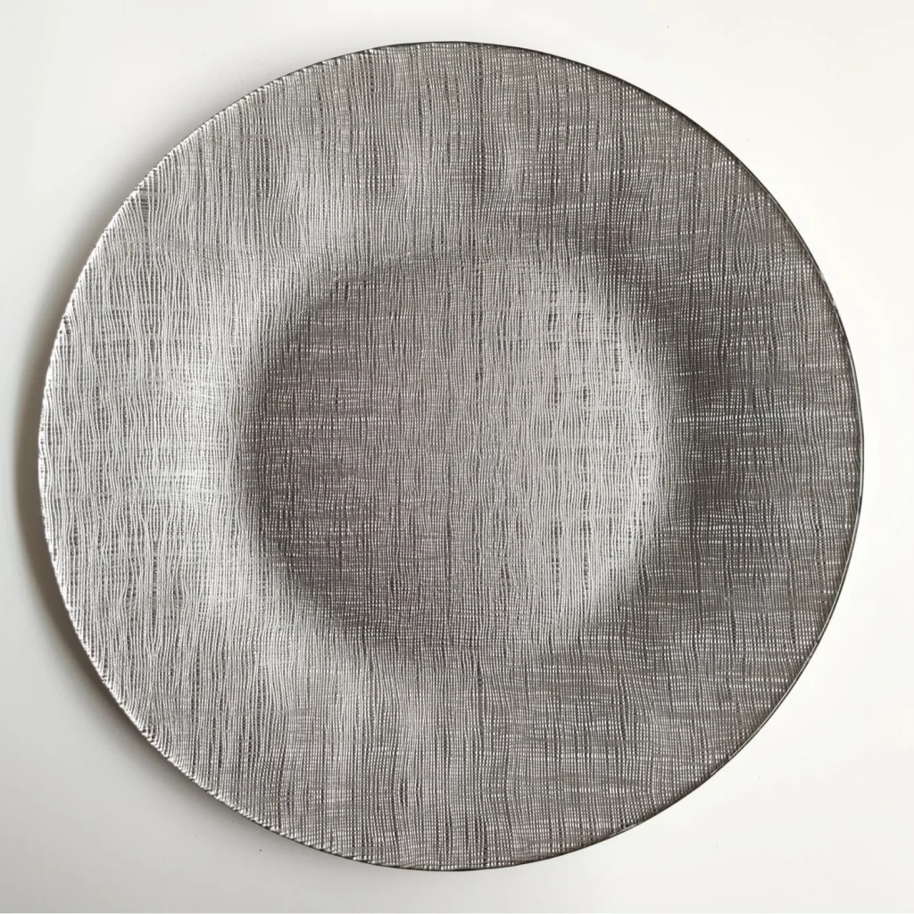 12-дюймовая тарелка неправильной формы в форме цветка с золотым и коричневым ободком для свадебной посуды, дизайнерская стеклянная зарядная пластина