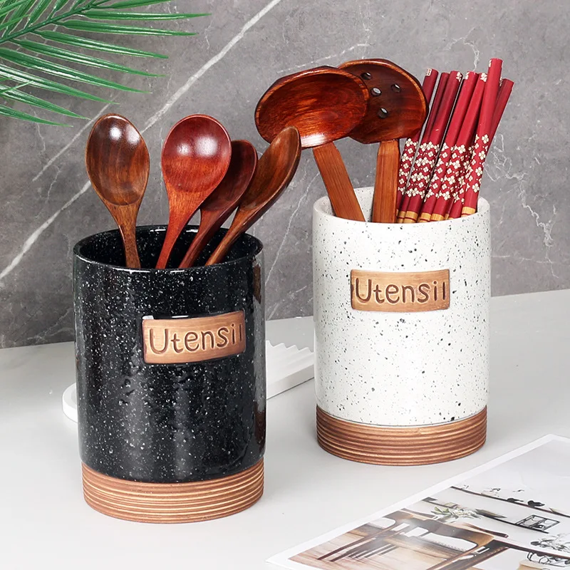 Прочная фарфоровая банка для хранения, круглый декоративный контейнер для организации домашней кладовой и использования на кухне