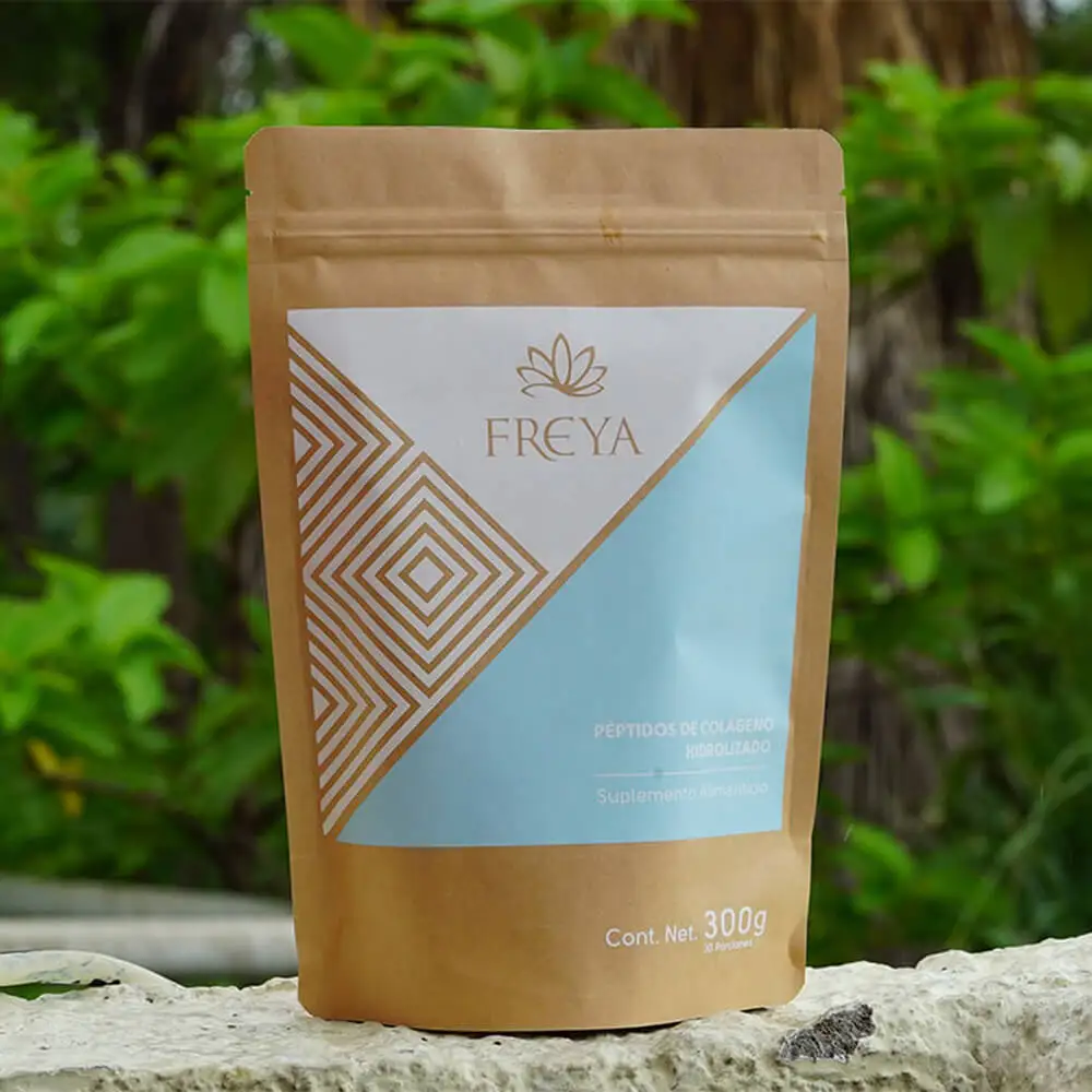 Изготовленный на заказ логотип Экологичные биоразлагаемые пакеты с застежкой-молнией для окон, сумки из натуральной крафт-бумаги, пакеты для упаковки пищевых продуктов с надрезом для разрыва