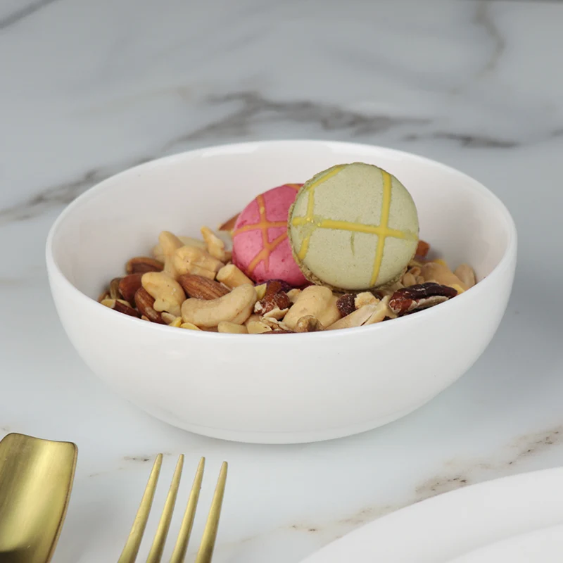 Assiettes En Porcelaine Белый фарфор Авиакомпания Роскошная тарелка Керамическая посуда Фарфоровая посуда