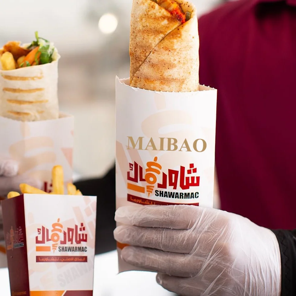 Упаковочная коробка для пончиков с индивидуальным логотипом, печенья, вафель, одноразовая бумажная коробка для сладкого десерта, упаковка для пищевых продуктов, коробки для шаурмы, макарон, коробки на вынос