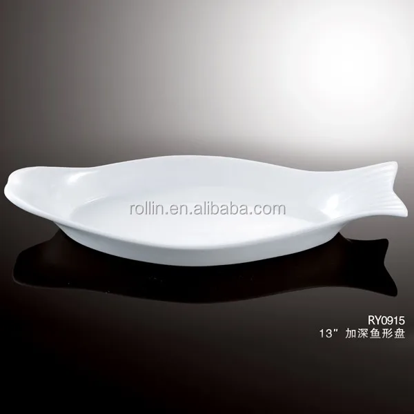 Керамические тарелки в форме рыбы 18 дюймов, посуда, дизайн кухни, ужина, фарфоровые тарелки на заказ