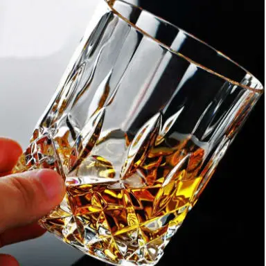 Стакан для виски, пивная чашка, классическая стеклянная чашка для виски с гравировкой, стеклянная посуда для бара