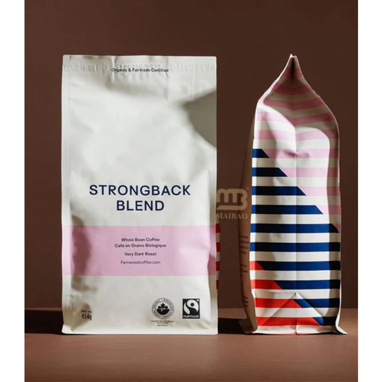 Арабские пакеты для растворимого кофе с логотипом, пакеты для кофе с блочным дном, пакеты для кофе на заказ с клапаном и застежкой-молнией