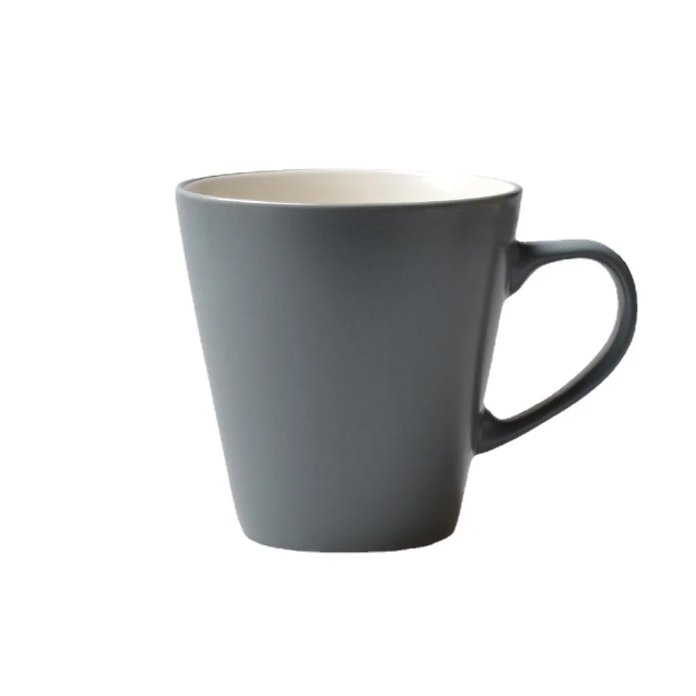 Factory Manufacturers Wholesale Reusable Embossed Small Porcelain Ceramic Cappuccino Latte Mug Cafe Coffee Cup Mugs