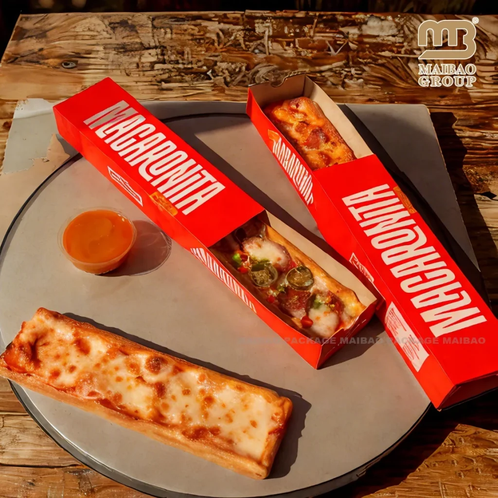 25 см корейская коробка для пиццы, выдвижной ящик с принтом, прямоугольная коробка для пиццы, картонная коробка для тако, суши, ящик для еды
