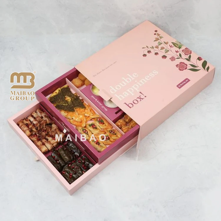 Пикник вечерние шоколадное печенье крафт-бумага коробки для десертов упаковка для кейтеринга мини-круассан тарелка коробка сладкая коробка для выпаса