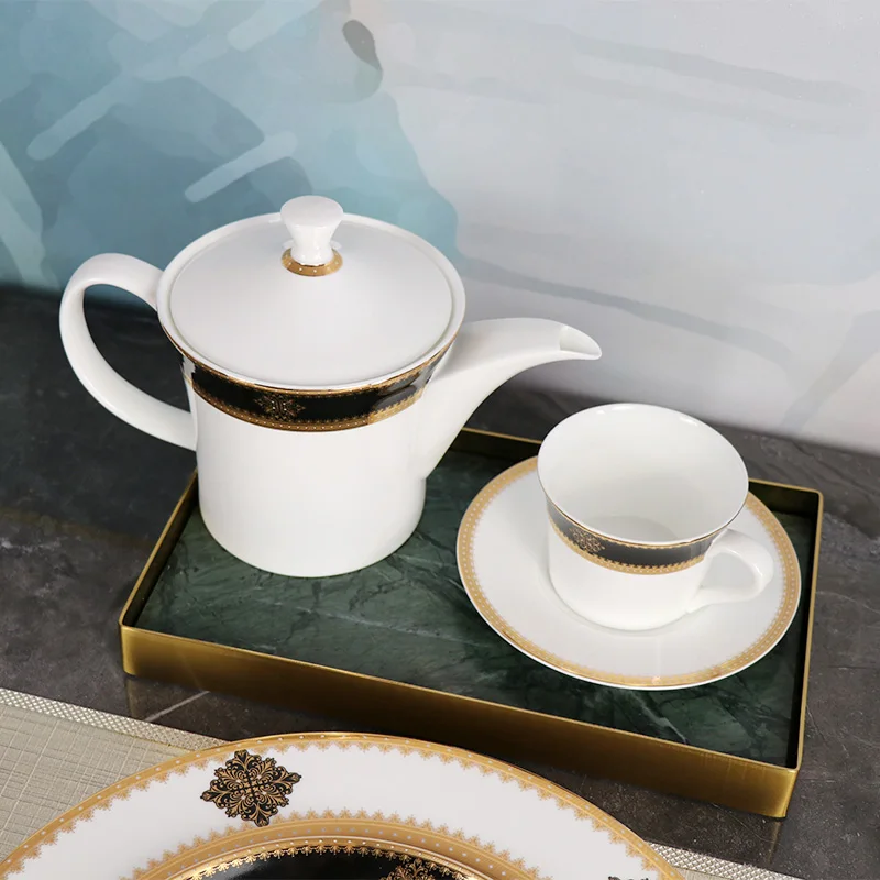 2 предмета лучший изысканный скандинавский роскошный обеденный набор для гостиной из костяного фарфора для гостиной, чашка из костяного фарфора, чайная чашка и наборы блюдец