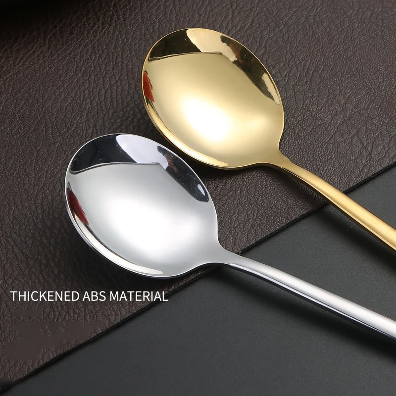 New Western Cutlery Table Set Steak Fork Set Stainless Steel Tableware Restaurant Golden Silver Fork and Knife