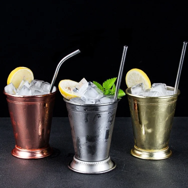 Московский мул, чашка из нержавеющей стали 304, высококачественные коктейльные и пивные бокалы с рукояткой, кружки Julep для деловых подарков