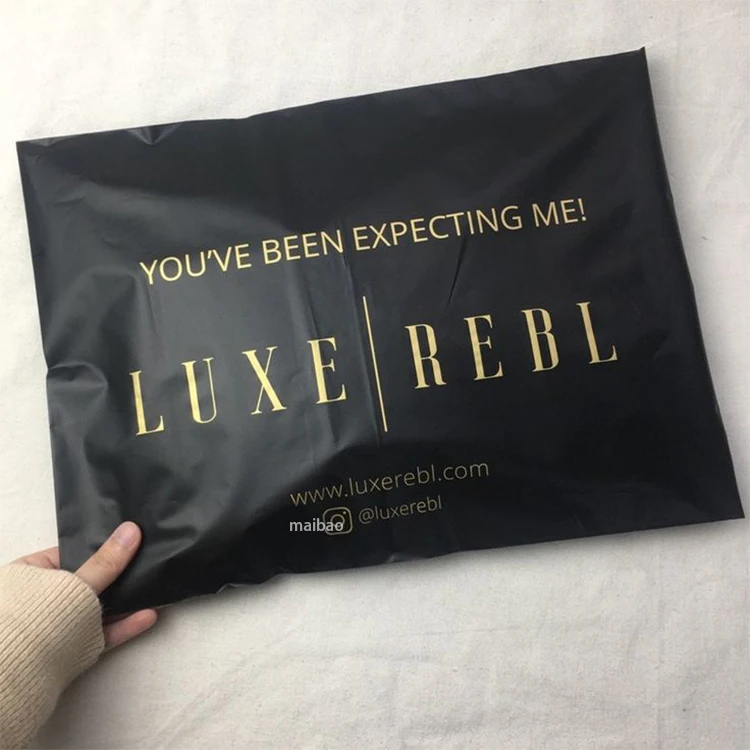 Высокое количество печати логотипа на заказ, экологически чистые биоразлагаемые полиэтиленовые пакеты для экспресс-отправки посылок для одежды