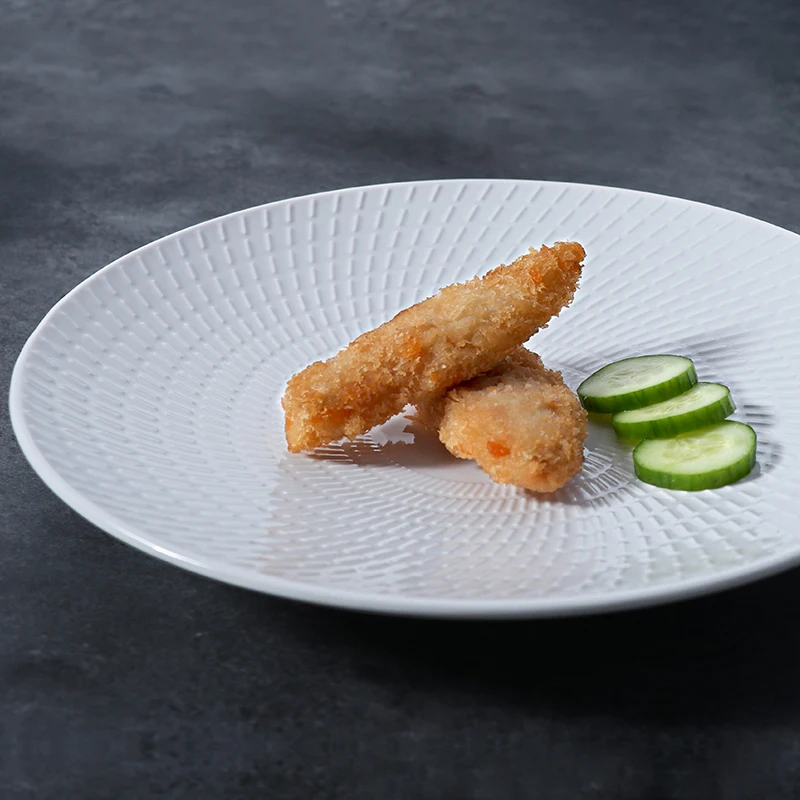 Оптовая продажа керамической сервировочной посуды Ресторанные керамические тарелки Посуда для вечеринок Банкетные тарелки Керамическая тарелка Посуда