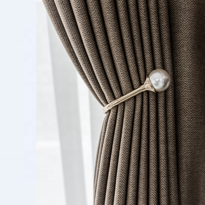 XXC High Quality Linen Curtain Soft Heavy 100% Polyester Window Curtains for the Living Room Luxury