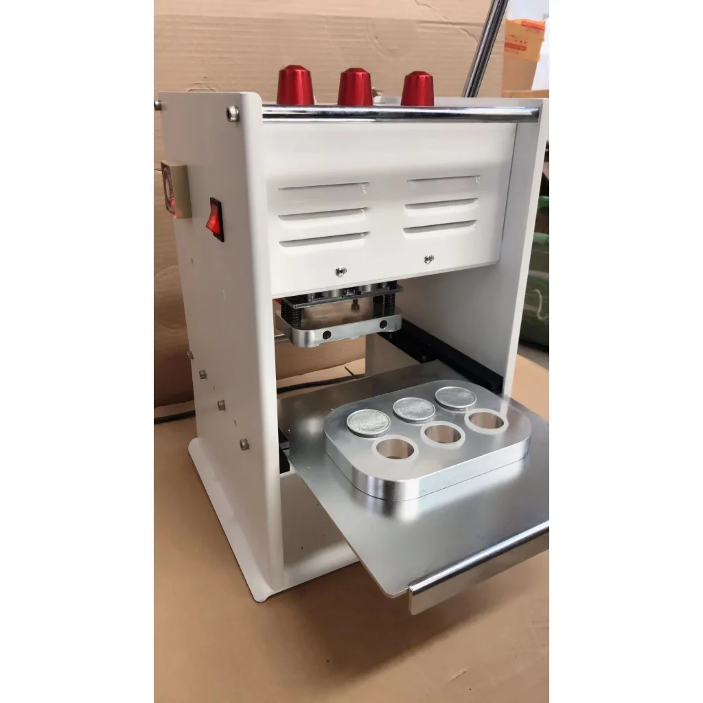 Портативная капсульная кофеварка Машина для запечатывания капсул для кофе 6 ячеек 9 ячеек