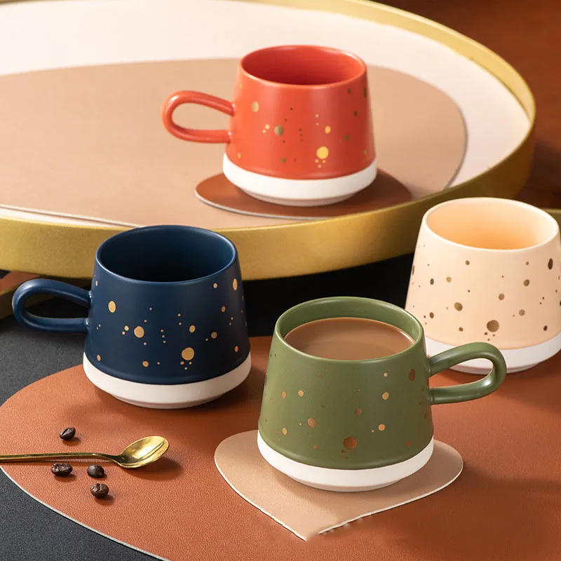 Hot Selling Coffee Mugs Matte Frosted Ceramic Mugs Coffee Mug Cups for Home & Office