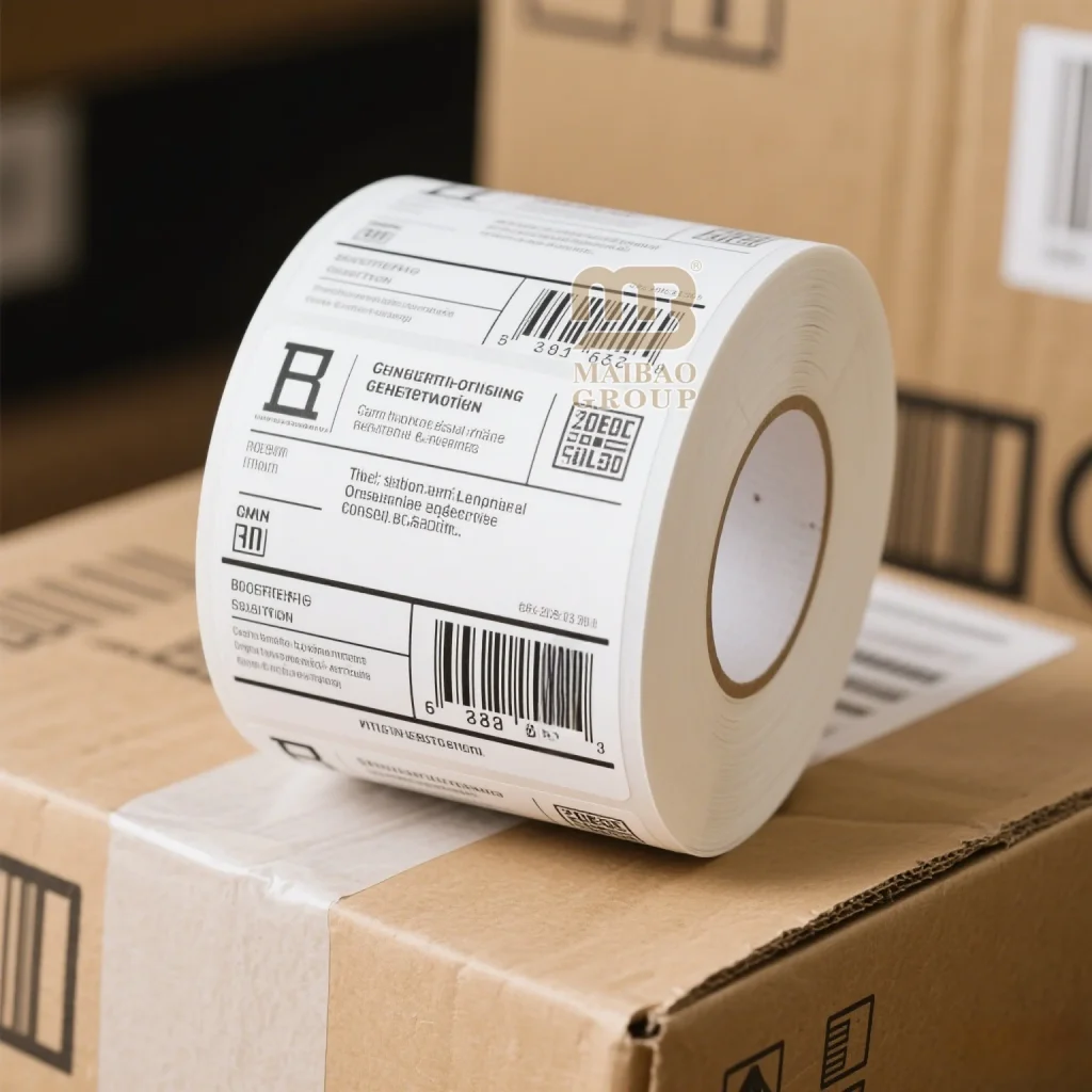 Пользовательская печатная рулона наполовину листовые конверты с клейкой.