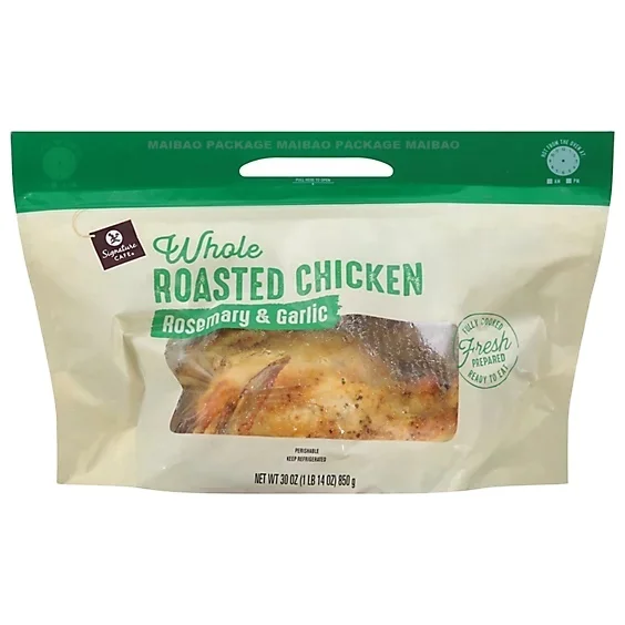 Оптовая продажа, пластиковая упаковка для духовки с застежкой-молнией, пластиковая упаковка для курицы, индейки, упаковка для еды, сумки для жареной курицы