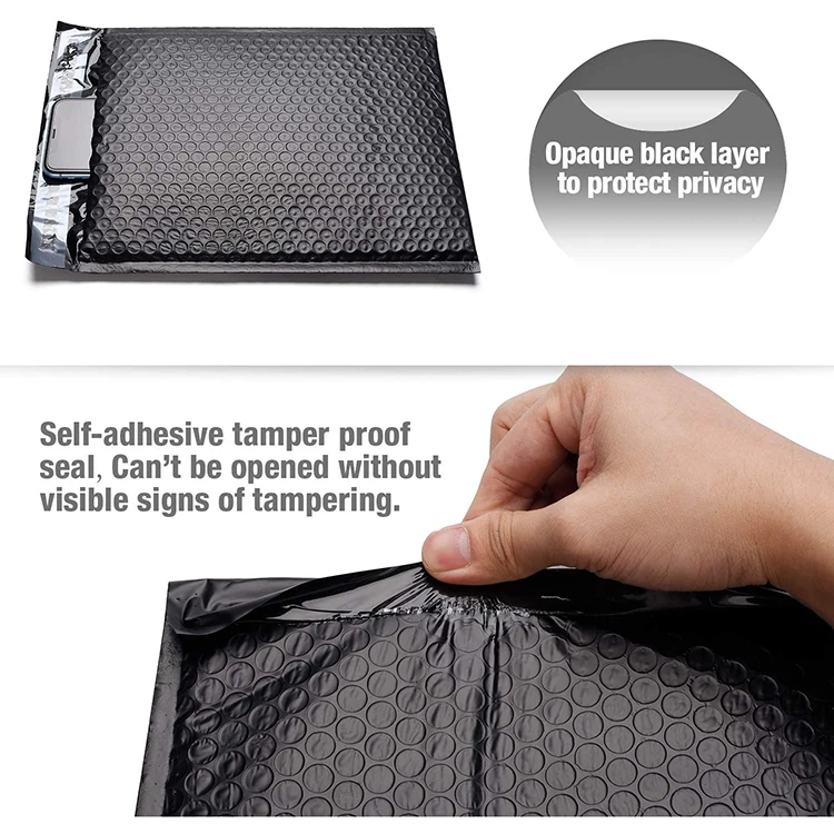 Горячие продажи Премиум-коэкструдированные черные полипузырчатые почтовые конверты/пластиковые почтовые пакеты/мягкие конверты Поставщики доставки