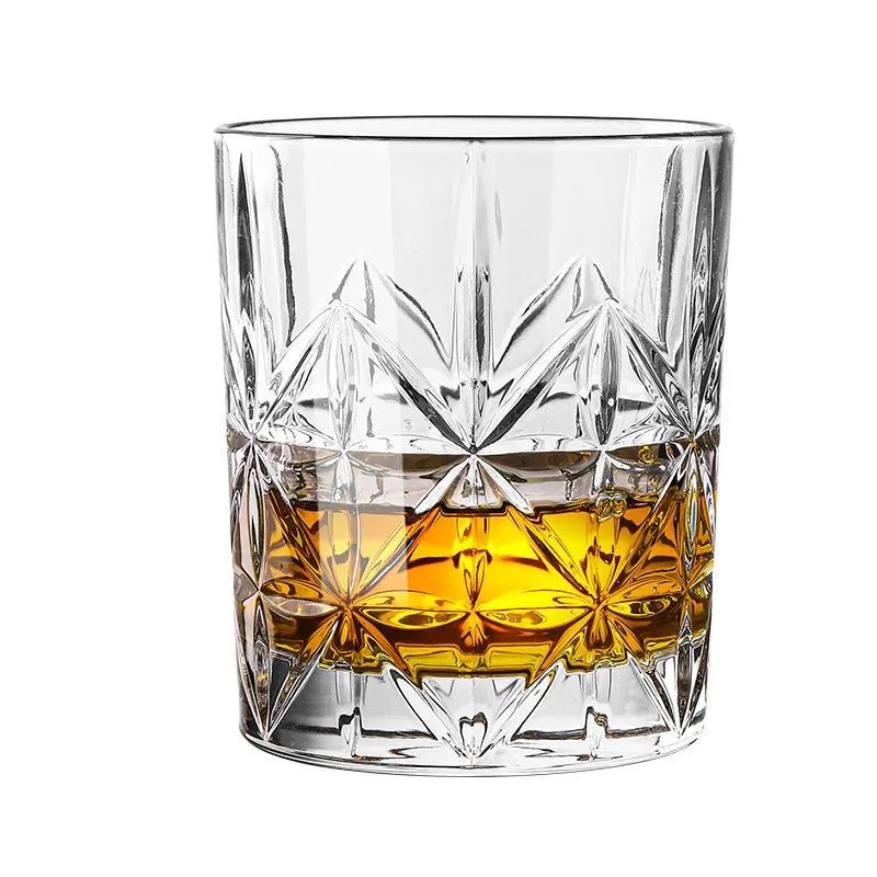 Стакан для виски, пивная чашка, классическая стеклянная чашка для виски с гравировкой, стеклянная посуда для бара