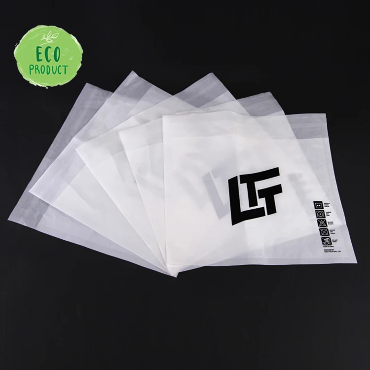 Экологически чистая устойчивая водонепроницаемая крафт-одежда, футболка, упаковка, пергамин, восковая бумага, почтовая упаковка, почтовые пакеты для доставки