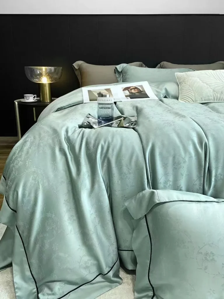 Жаккардовый комплект летнего одеяла из эвкалиптового волокна TENCEL