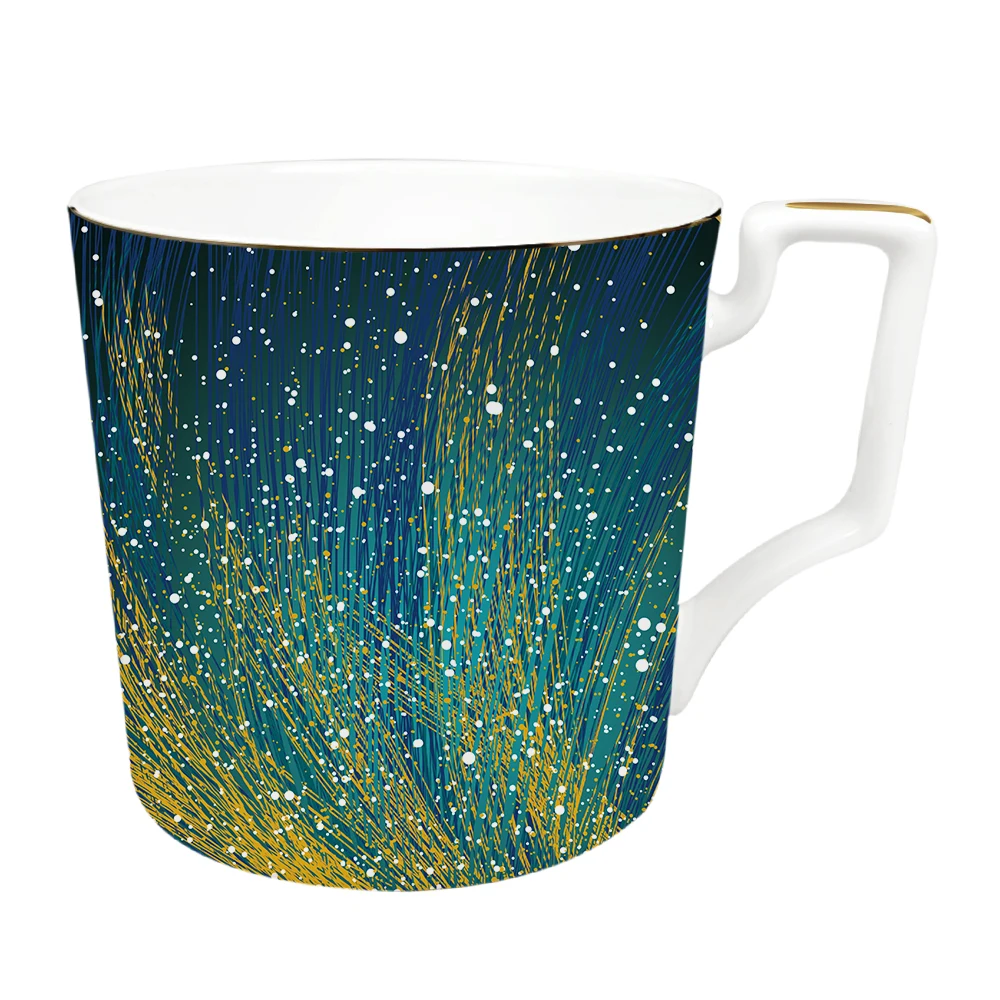 Горячий китайский дизайн, синяя керамика, 10,5-дюймовые основные обеденные тарелки, 12-дюймовые наборы посуды для зарядных тарелок для свадебных мероприятий