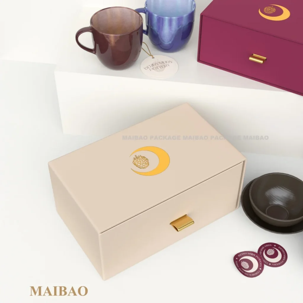 Картонная упаковка для розничной торговли, бутика, доставка, бумажная коробка, легкая роскошная керамическая кружка, упаковочная коробка, набор кофейных чашек, подарочная коробка