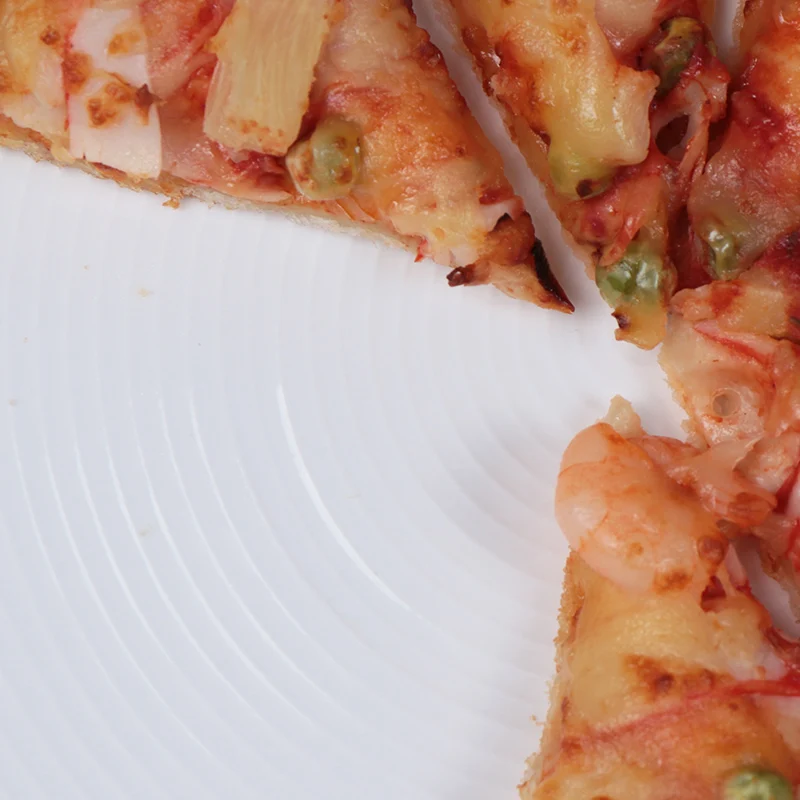 Фарфоровая тарелка для пиццы в ресторане отеля, прочная керамическая тарелка 11,5 дюйма