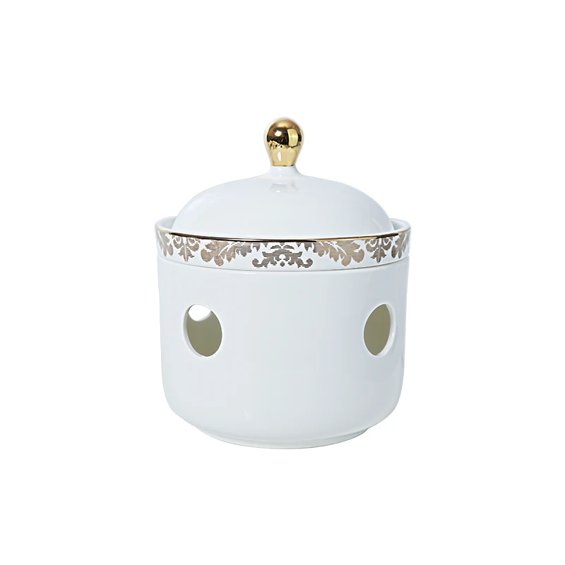 Роскошная посуда, съедобное птичье гнездо, керамическая фарфоровая супница, супница из костяного фарфора