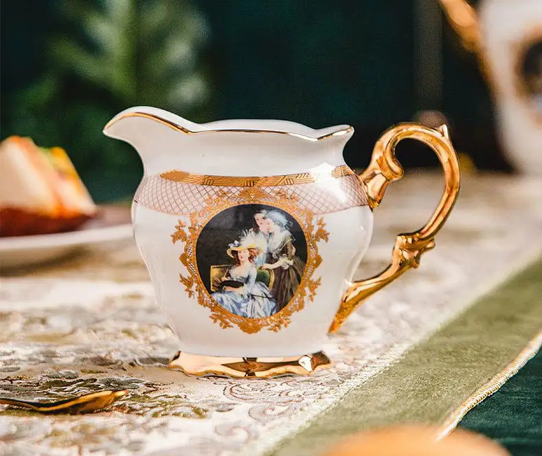 Factory  Direct Sale New Design Hotel Home Restaurant Glazed Popular Teapot Set