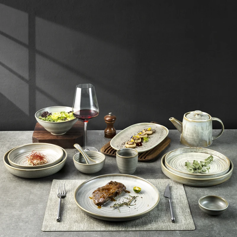 Фарфоровая посуда класса ab, оптовая продажа, тарелки, роскошная посуда, керамические наборы посуды