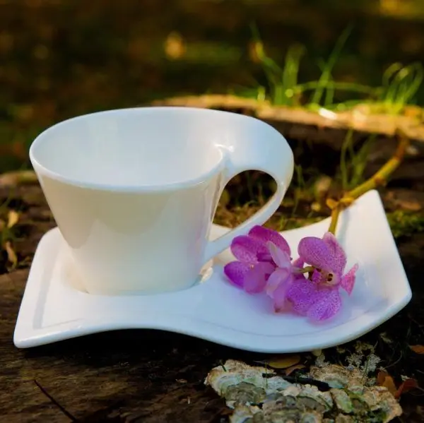 Высококачественная фарфоровая посуда, белая керамическая кофейная чашка, кружка для латте, чашка для отеля, эспрессо, керамическая чашка для чая