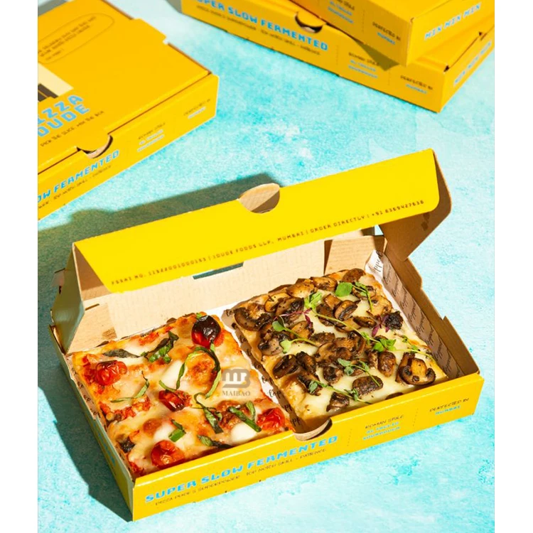 Напечатанная на заказ коробка для упаковки жареной курицы для хот-догов, еды на вынос, контейнеры для картофеля фри, пиццы, бургеров, крафт-бумага, гофрированная коробка Togo