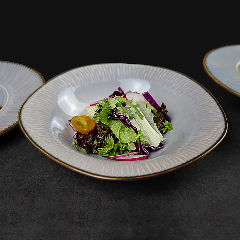 Керамическая миска для супа, 20 унций, скандинавские салатники, глубокая салатница, 30 унций, ресторан для вечеринок, поставщик свадебных услуг